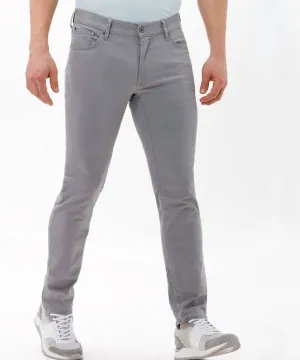 Chuck 5 Pocket Pant In Silver