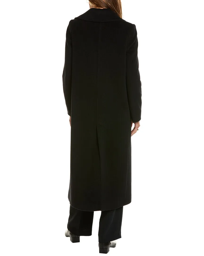 Cinzia Rocca Icons Long Wool & Cashmere-Blend Trench Coat