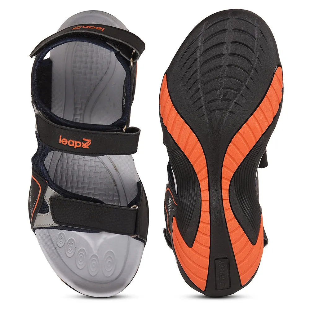 Leap7x Navy Blue Sporty Casual Sandal For Men XYLO-M15 By Liberty