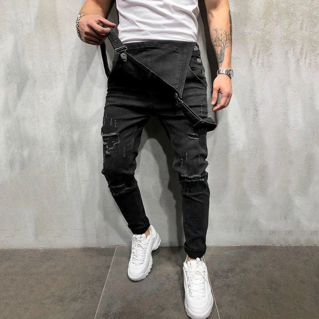 Men's Denim Jeans Overalls
