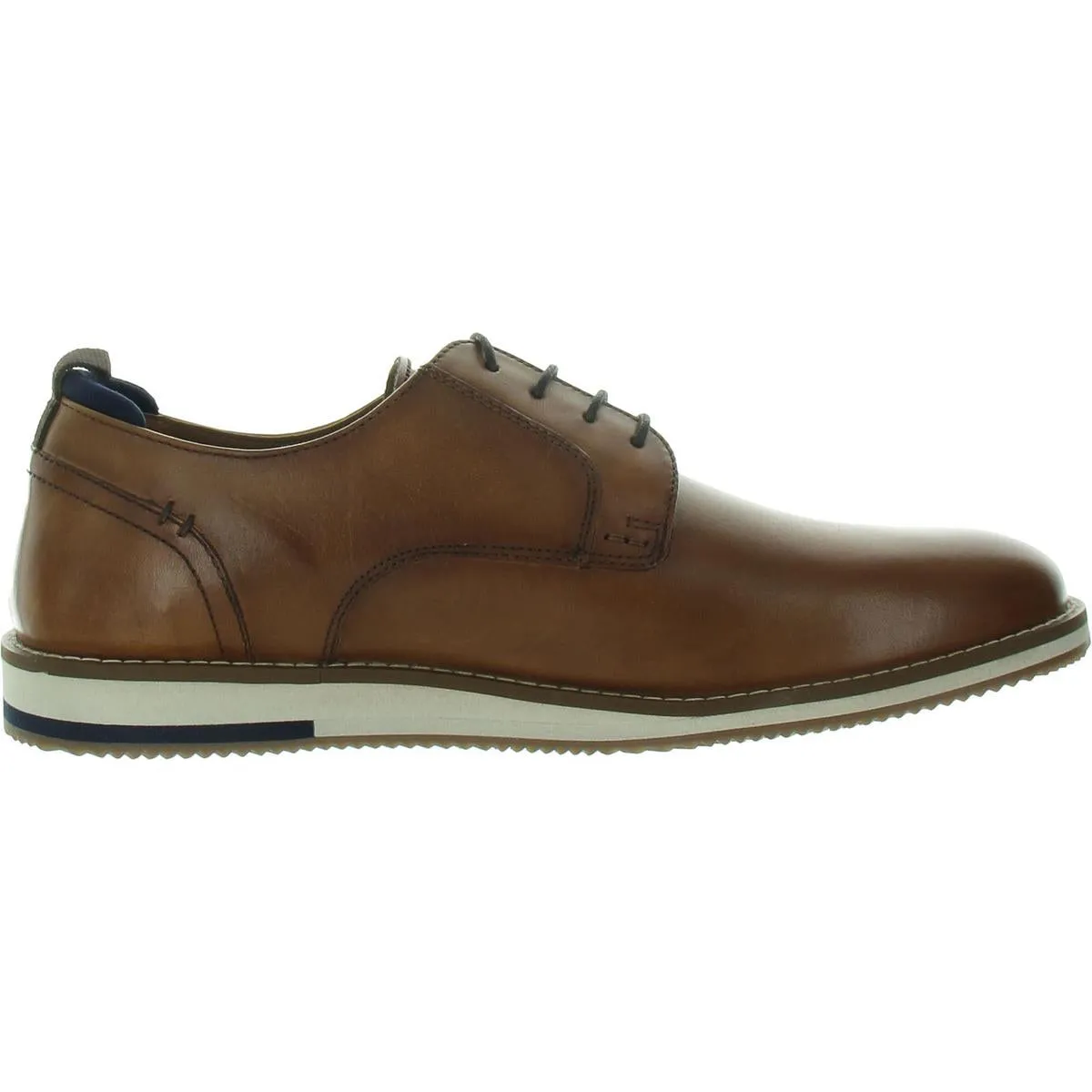 Mens Lace-Up Leather Oxfords