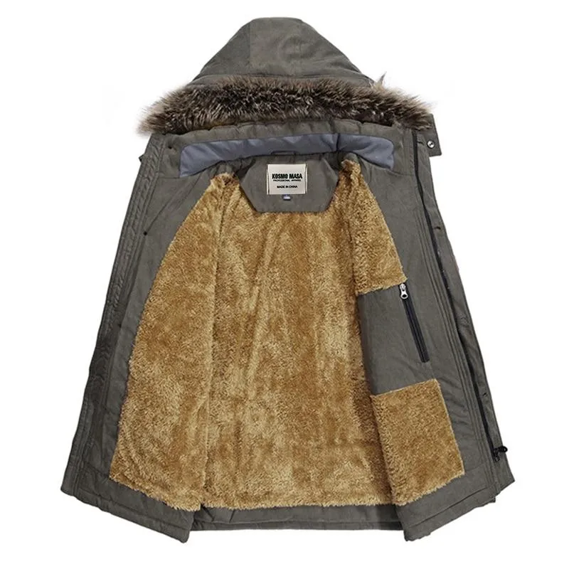 West Louis™ Cotton Hooded Winter Parka Coat